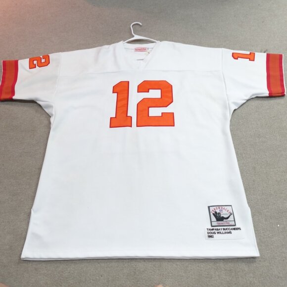Mitchell & Ness Jersey 2XL White Throwback Doug Williams Tampa Old Stock READ